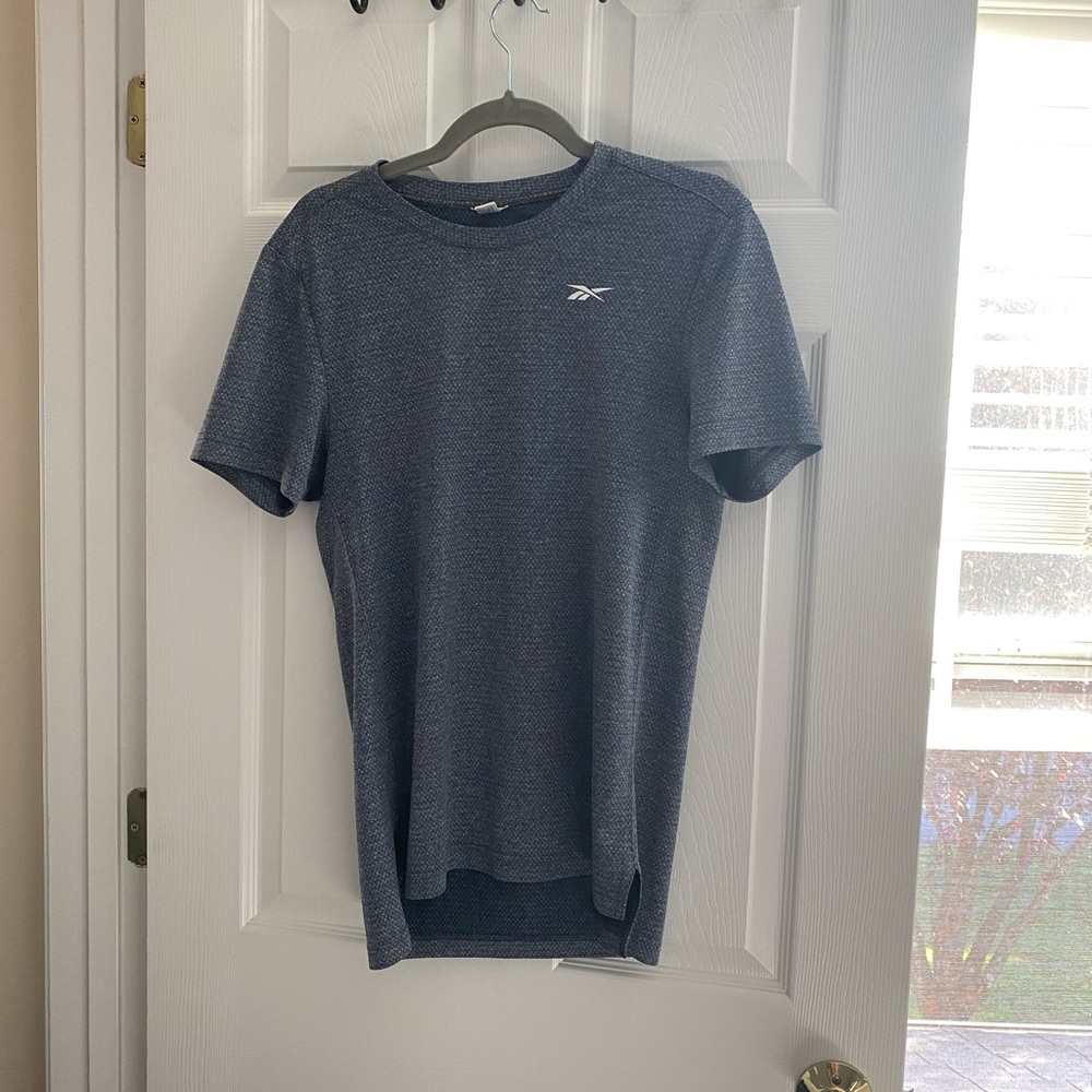 Reebok Workout Shirt - Blue - Small